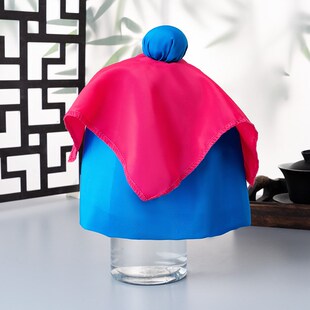 戏曲服装帽子小二小苍娃演出帽子书童武大郎船夫戏剧帽子