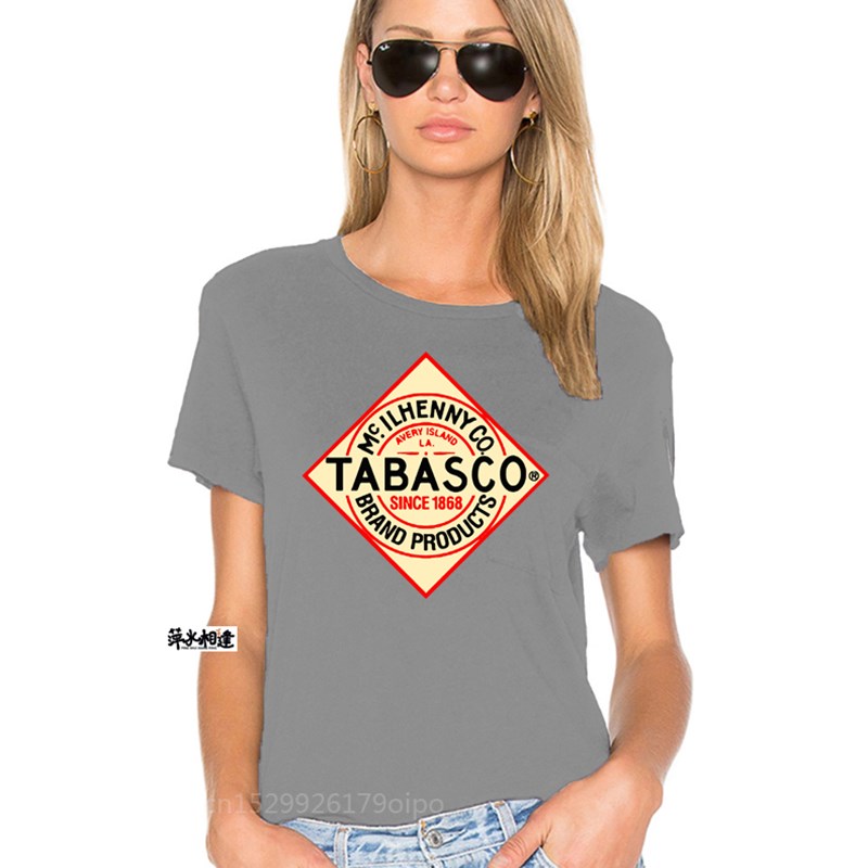 funny t shirt men novelty tshirt Tabasco Sauce Heather T-Shi