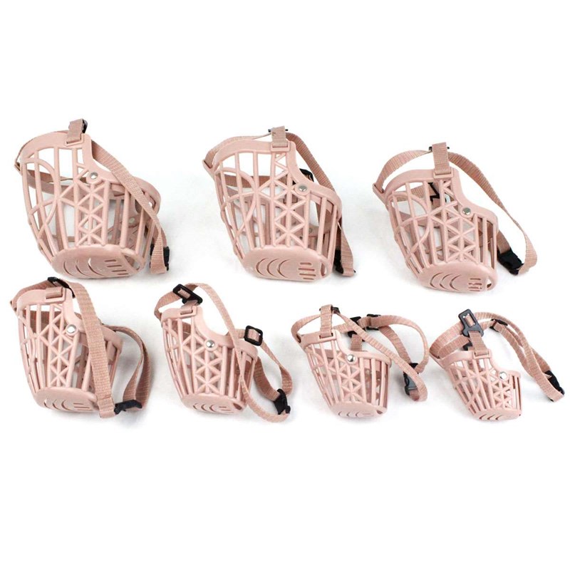 21省包邮软塑胶狗狗嘴套嘴罩口罩泰迪金毛德牧嘴套防咬防叫止吠器