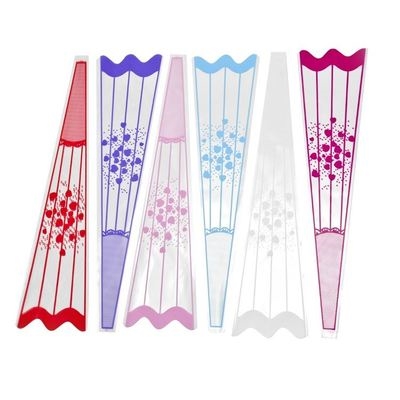 包邮DIY透明手工玫瑰花塑料袋包装纸袋子单支礼品印材料花