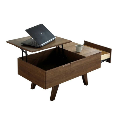 新款液压缓冲茶几升降器餐桌两用升降折叠支架多功能家具五金配件