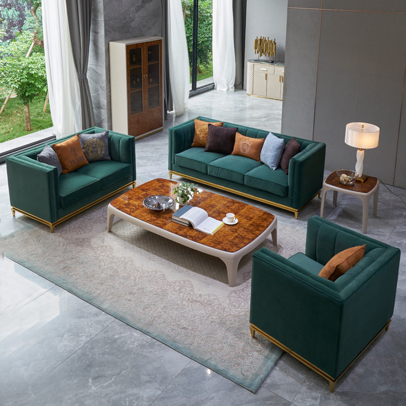 美式轻奢小户型客厅皮布沙发不锈钢金属底座样板房别墅影楼家具,电子元器件市场,电线扎带/束线带,淘宝优惠券,粉丝福利购,淘宝优惠卷