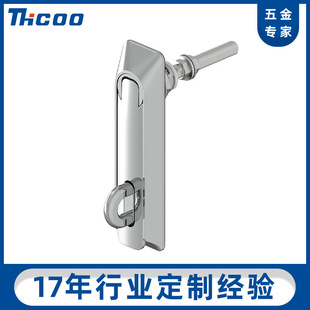 斯科A7031工业开关柜门防盗门锁带挂摇把电气柜不锈钢锁MS860