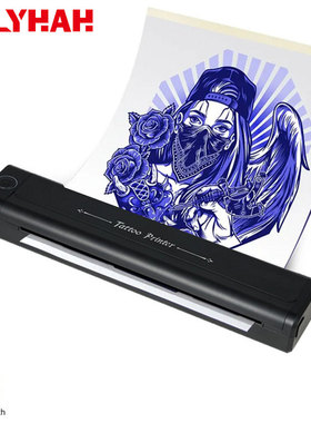 迷你热敏打印机无线可连手机打印纹身打印机A4 tattoo printer