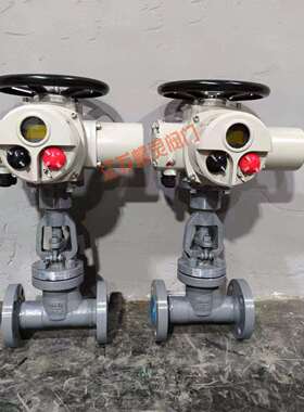 智能开关型电动截止阀J941H-64CDN25铸钢电动法兰截止阀