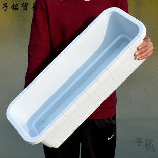 花盆种菜塑料加厚特大长方形阳台庭院水培无孔盆长条型花槽种植箱