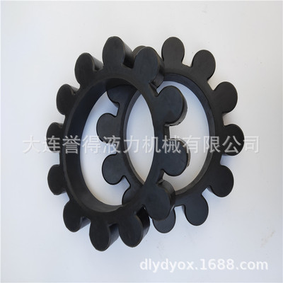 内径420的液力偶合器梅花弹性块盘垫YOX1000