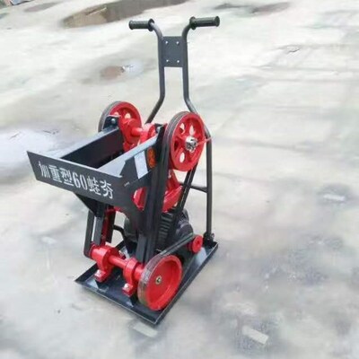 HW60/80电动蛙式打夯机 3KW电动蛙夯 380V 220V 纯铜电机 蹦蹦夯