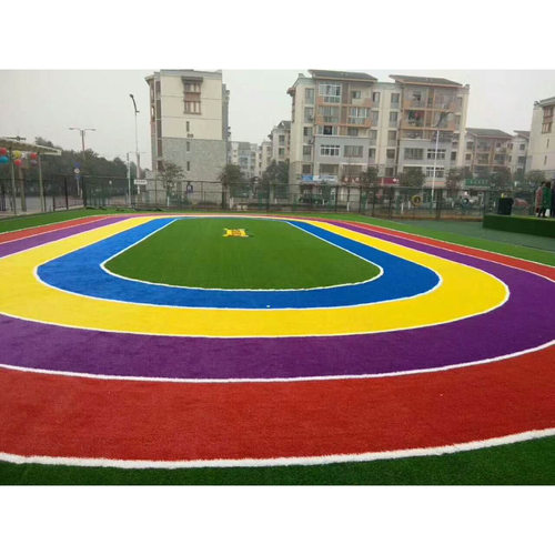 美创幼儿园彩虹草批发设计仿真草坪地毯绿色塑料工厂一体式服务