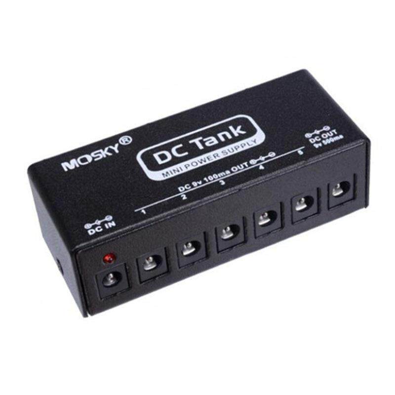 MOSKYAUDIO6路单块效果器电源迷你多路电源DC-TANK电吉他电源