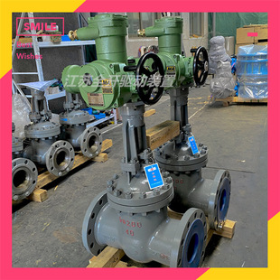 16C 智能型MZ941Y DN300带485通讯接口 电动闸阀 DN250矿用一体式