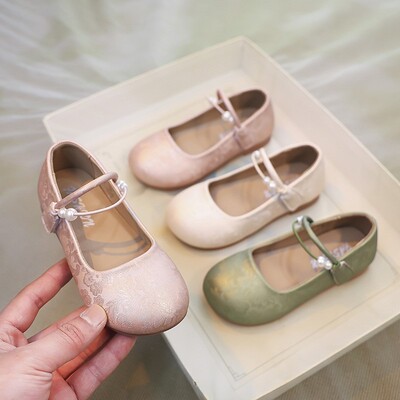 2025新款中式国风玛丽珍鞋浅口晚晚温柔风配裙子的法式绝美单鞋女