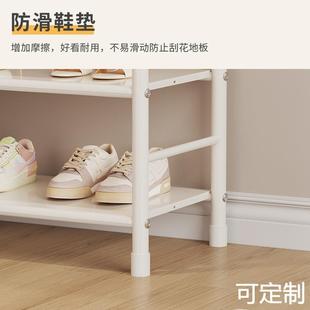 柜 简易鞋 架门口家用宿舍铁艺金属鞋 架多功能鞋 柜经济型金属面板鞋