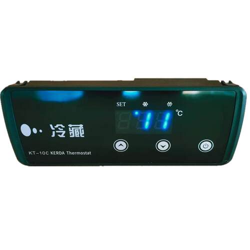 冷冻冷藏冷柜卧柜展示柜中央操作台温控器数显微电脑温控器KT-10C