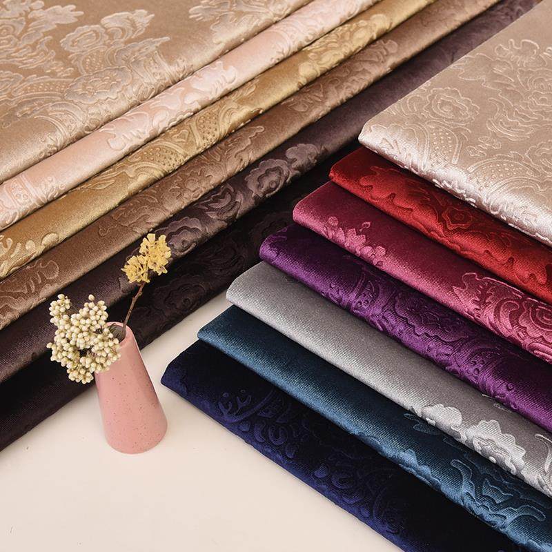 加厚欧式金丝绒沙发布料抱枕靠垫餐椅桌布软包硬包法兰韩国绒面料,居家布艺,海绵垫/布料/面料/手工diy,淘宝优惠券,粉丝福利购,淘宝优惠卷