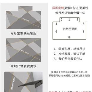 入户门垫进门地垫轻奢高端免打理地毯防滑家用可裁剪定制耐脏厚
