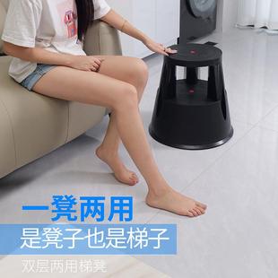 梯凳 简约现代风格 家用 可移动脚踏凳 日本山业登高取物凳