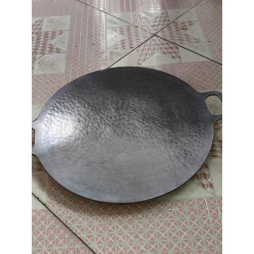 章丘精铁手工无涂层烤肉大烤盘商用铁板烧户外露营烤盘加厚可定制