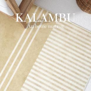 沙发咖啡桌毯子卧室床边现代简 Sabi风格 日本席地毯客厅夏季 Wabi