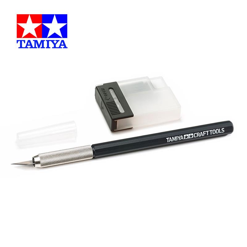 田宫模型制作工具 宽口笔刀 雕刻切割刀 模型笔刀 74040
