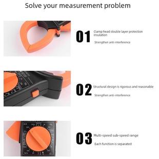 德国精装 Dm6015F数字钳形万用表大电流1000A无触点 进口胜利原装