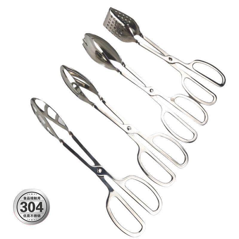 加厚304不锈钢食品夹剪刀夹烧烤夹烤肉自助餐夹包子防烫面包夹子,厨房/烹饪用具,烧烤夹/叉/铲/针,淘宝优惠券,粉丝福利购,淘宝优惠卷