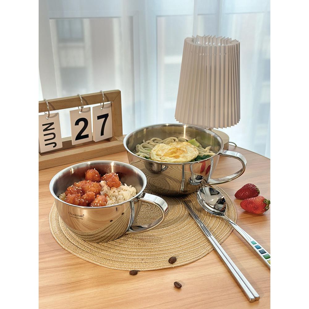 不锈钢锅肚杯,早餐燕麦片,牛奶杯,进食碗,鸡蛋碗,带柄量杯,