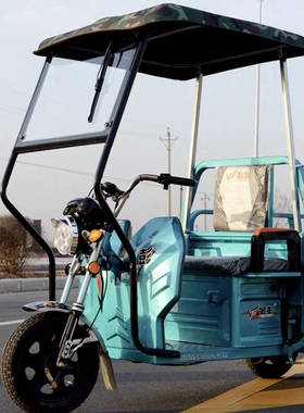 电三轮遮雨棚配件车棚雨篷塑料复合顶篷防雨全封闭透明雨帘车头篷