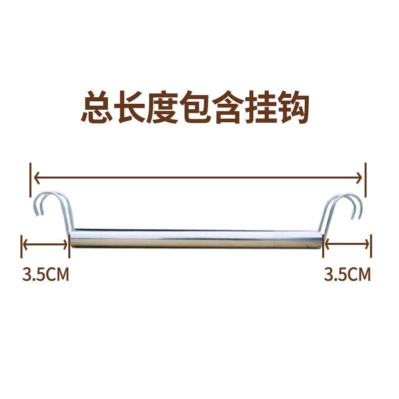 货架衣柜不锈钢配件挂衣杆开放式挂衣架落地简易组装室内衣橱收纳
