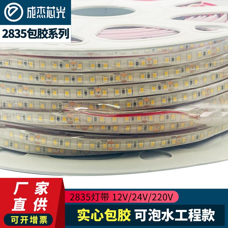灯带led 软灯条低压防水包胶线条灯ip68户外喷泉泳池亮化水底灯带