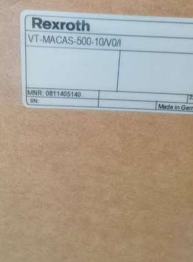 {议价}Rexroth VT-MACAS-500-10/V0/I 0