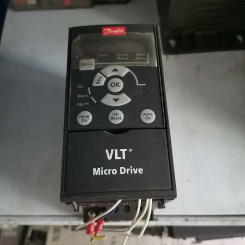 {议价}九成新丹佛斯FC-051系列变频器0.37KW 220V F