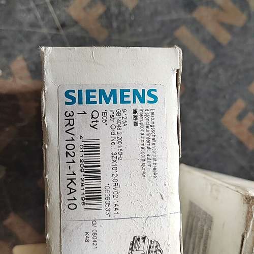 {议价}断路器 电动机马达保护器3RV1021-1KA10