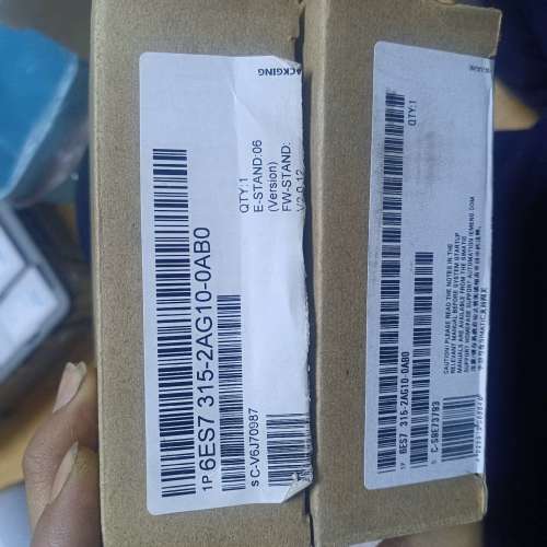 {议价}2台300CPU，315-2AG10-0AB0，一