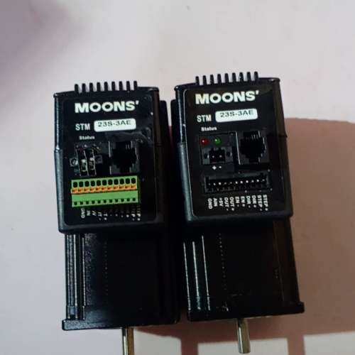 {议价}MOONS鸣志一体电机，型号STM 23S-3AE。九成新，