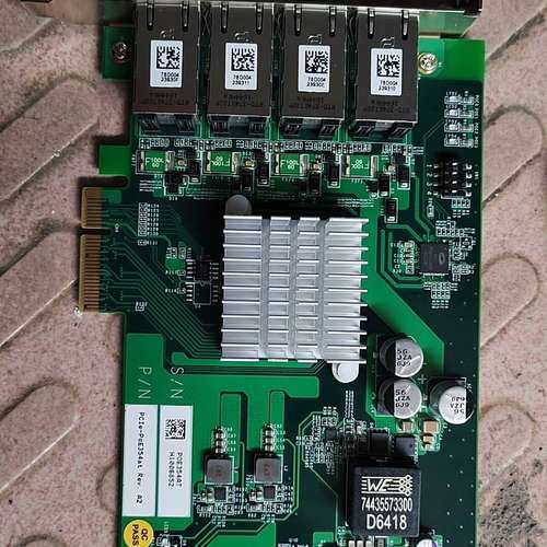 {议价}PCIe-PoE354at 图像采集卡 四口POE网卡 ，拆