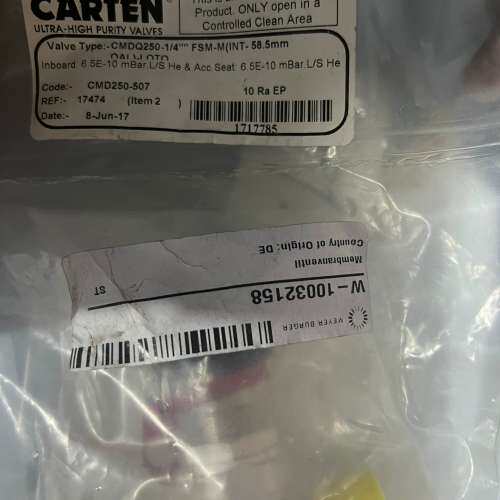 {议价}CARTEN 手动隔膜阀CMDQ 250