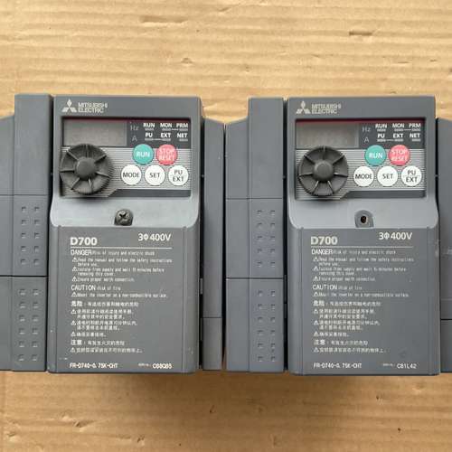 {议价}FR-D740-0.75K-CHT 变频器，成色