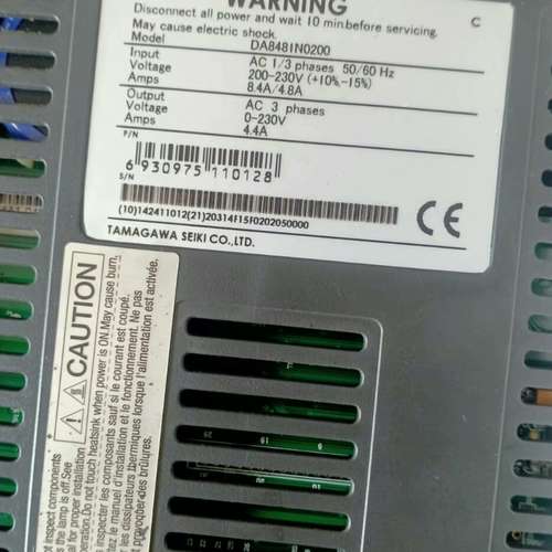 {议价}DA8481N0200  多摩川伺服电机驱动器，件，成色