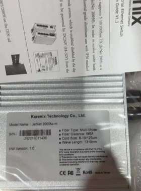 {议价}korenix科洛理思交换机2005f