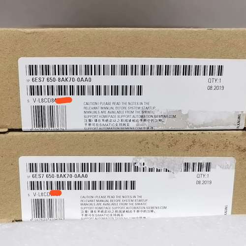 {议价}6ES7 650-8AK70-0AA0  原标正品