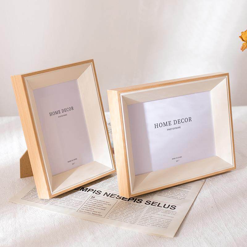 简约创意相框摆台5 6 7 8 10寸A4挂墙画框加洗照片框架小像框摆件