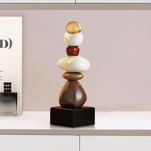 现代艺术时来运转轻奢摆件酒柜客厅电视餐边柜家居饰品摆设品