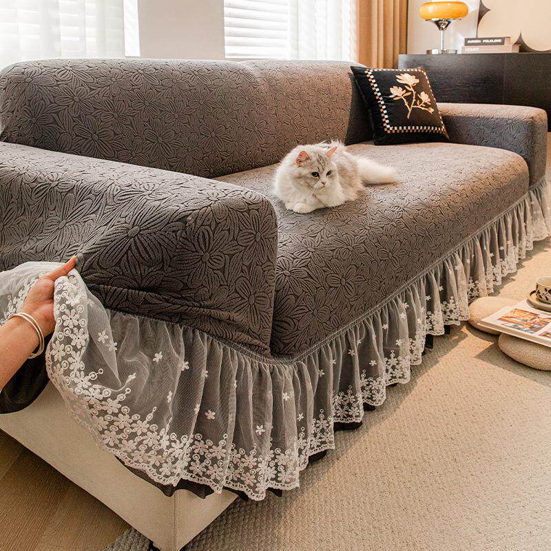 沙发套罩新款防猫抓弹力防滑全包万能套四季通用一体式沙发盖布巾