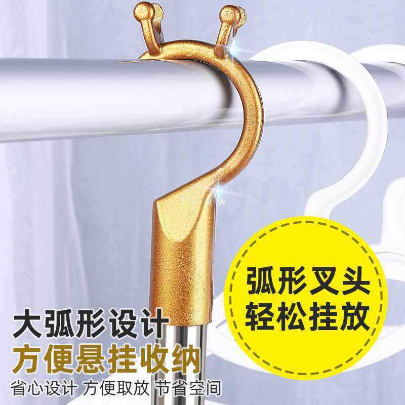 A5L撑衣杆家用不锈钢衣叉晾衣杆丫叉凉晒衣杆杆收取衣服1117