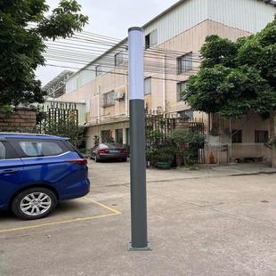 3米圆柱形庭院灯led30瓦宽电压简约景观灯柱亚克力发光灯柱跨境