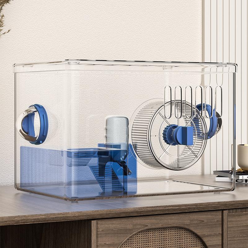 仓鼠笼子大号别墅金丝熊笼子透明仓鼠窝浴沙木屑仓鼠用品玩具套餐