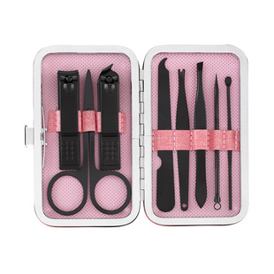 极速8Pcs Manicure Cutters Nail Clipper Set Household Stainle