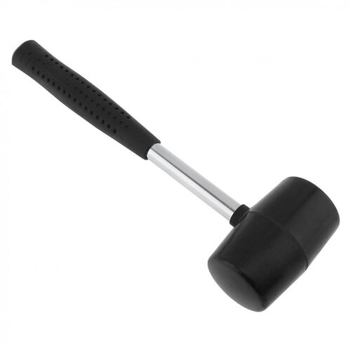极速Black Rubber Hammer Non-elastic  Tile hammer with Round