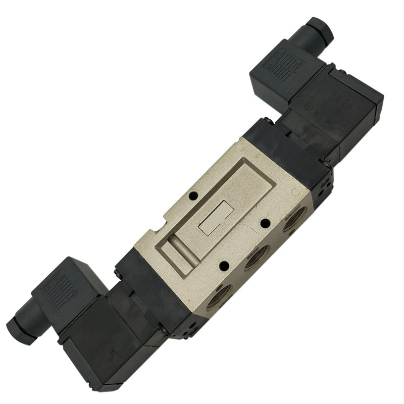 五通先导式电磁阀VF5120-4D 4DZ 4DB 4DZE 4DZB -03单体2位单电控
